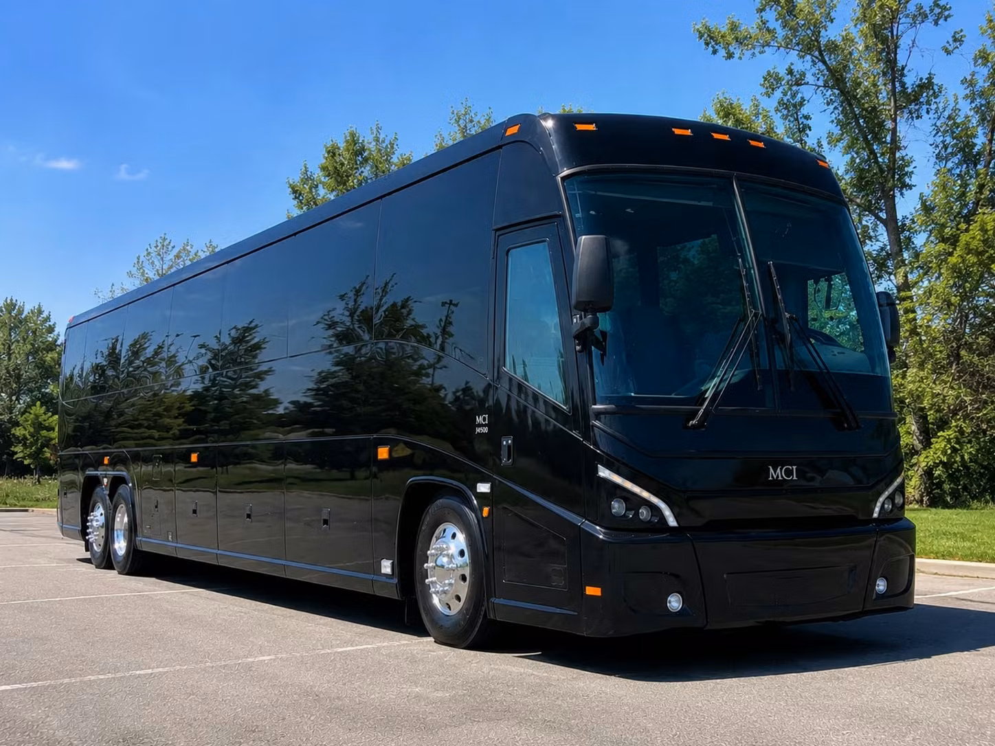 56 passenger charter bus